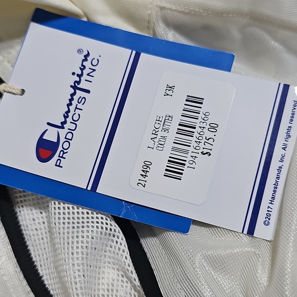 Champion Tracksuit Cocoa Butter Jacket And Pants Large New - Picture 9 of 14